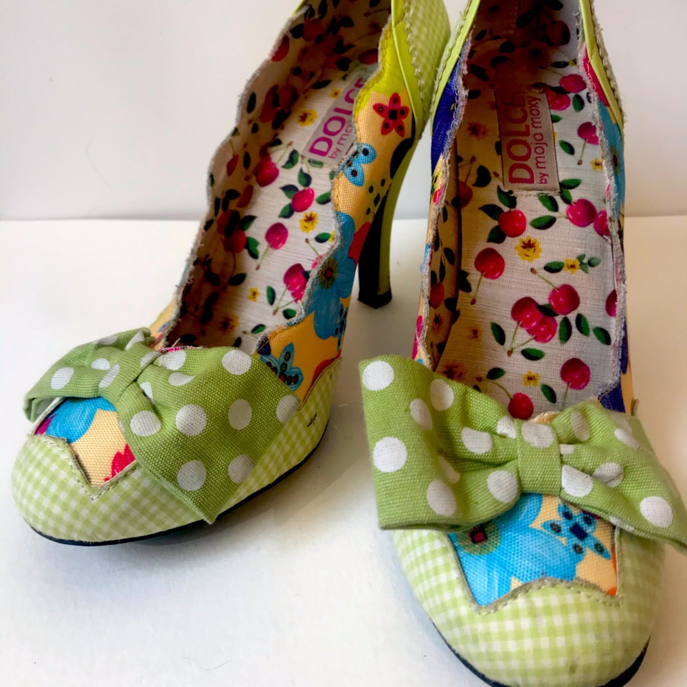 Floral heels
